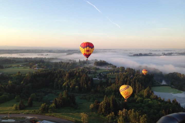 hot air balloon